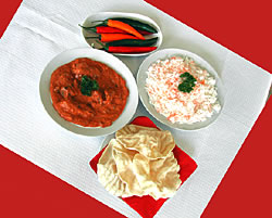 Curry meal options