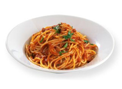 Home baked Italian pasta.