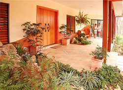 Main house patio